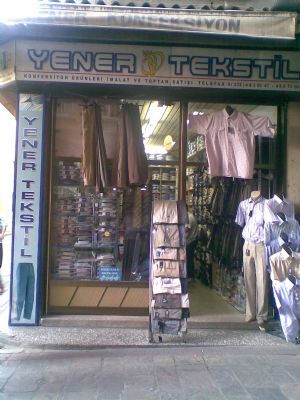 Yener Tekstil - fason ve markalI gmlek kuma, keten ve kot pantolon retimi ve toptan satII, 

numunesi verildi