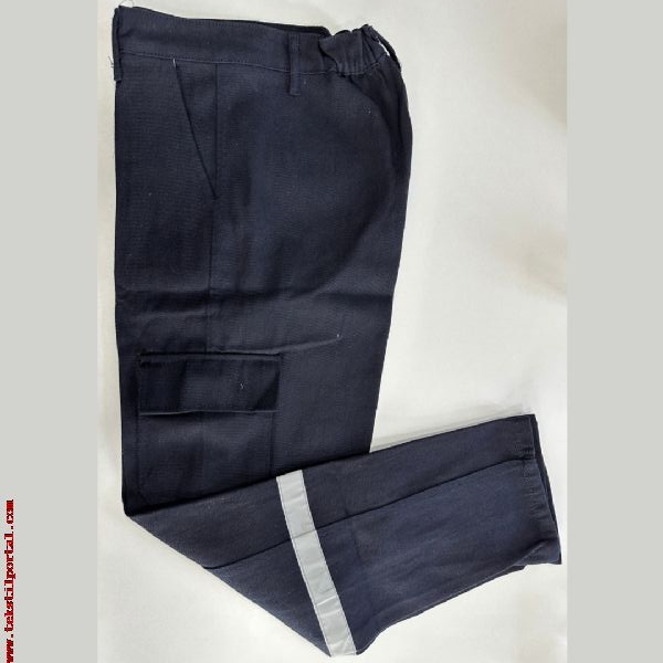 We are a manufacturer of work wear gabardine trousers, a manufacturer of gabardine reflective trousers, and a wholesaler of gabardine worker trousers.<br><br>SQUARE METER 390 GR. IT IS MADE FROM FABRIC WEIGHT. STANDARD MODEL HAS 
REFLECTOR,  5 POCKETS,  BARSTARES,  AND SLEEVES ARE MACHINE SEWING. HIGH 
STRENGTH FABRIC HAS LONG TERM DURABILITY.