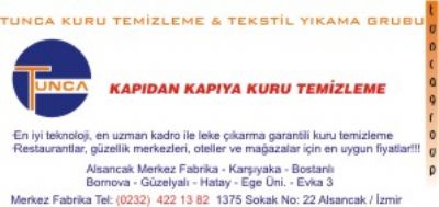 TUNCA KURU TEMiZLEME - kurutemizleme kuru temizleme  izmir alsancak karIyaka gzelyalI gztepe gaziemir bornova el demede