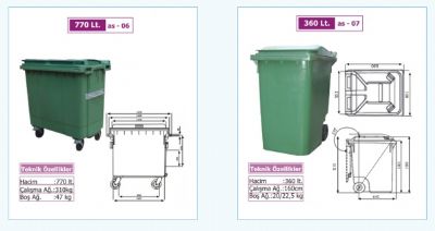 ASTA KONTEYNER - p, konteyneri, p kovasI, metal konteyner, plastik konteyner
