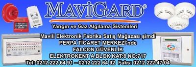 FALCON GVENLiK SiSTEMLERi SAN.VE TiC.LTD.Ti - MAViGARD MARKA YANGIN ALGILAMA,  YANGIN ALARM
GAZ ALGILAMA VE GAZ ALARM SiSTEMLERi
(  YANGIN PANEL