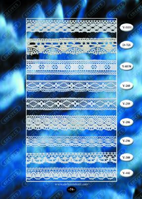 ERCiYES TEKSTiL - DANTEL (  KOPANAGI )  ,  GiPR ,  LiKRALI DANTEL ,  NAYLON DANTEL ,  FiSTO ,  SAAKLAR ,  YAKA ,  PA