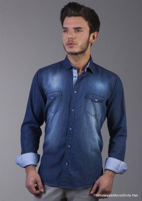 TONELLI - TONELLI .  .  
Dar kesim gmlek (  Body gmlek )  
Denim gmlek (  Jean gmlek -  Kot gmlek )  
