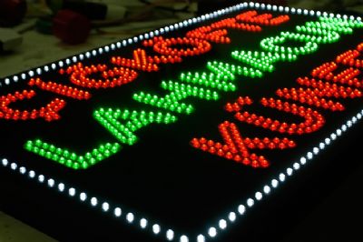 Led ve panel led tabela �e�itleri