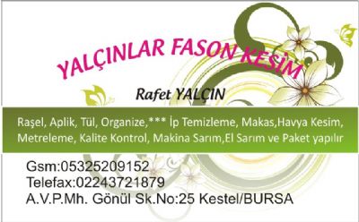 YALÇINLAR KESİM - 