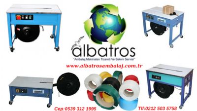 Albatros ambalaj makineleri tic.ve bakm servisi  - Polyester pet ember,  ember makinas,  lifli kompozit ember,  elik ember,  tam otomatik ember 