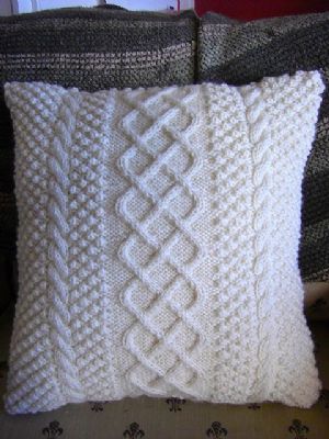 Triko Yast�k K�l�f�, Трикотажная наволочка, Knitwear Pillowcase,