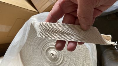 stoku - Dokuma lastik , dokuma kolon, pamuk dar dokuma , lasse kordon , arabiye , yatak fitilleri , anta sa