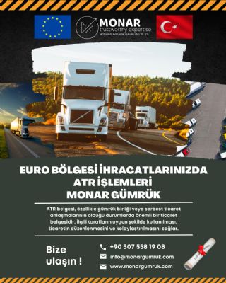 MONAR GMRK MAVRL LTD. T. - .  letmelerin uluslararas ticarette baarl olabilmeleri iin,  karmak gmrk prosedrlerini v