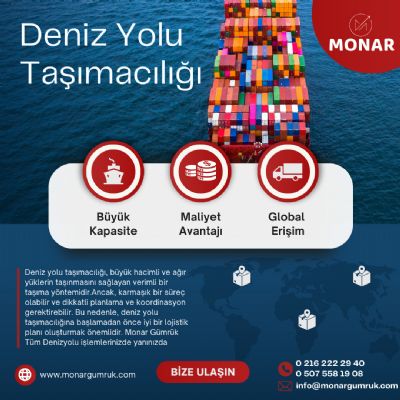 MONAR GÜMRÜK MÜŞAVİRLİĞİ LTD. ŞTİ. - 