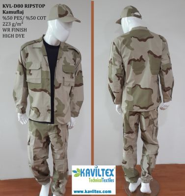 50/50 PES/COT RIPATOP 5x5 220 gram / COMUFLAGE OPTIONAL
SOLDIER WEAR