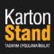 44911 - Karton Stand Art- Karton Stand malat,  Karton pankart