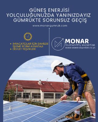 MONAR GMRK MAVRL LTD. T. - .  letmelerin uluslararas ticarette baarl olabilmeleri iin,  karmak gmrk prosedrlerini v