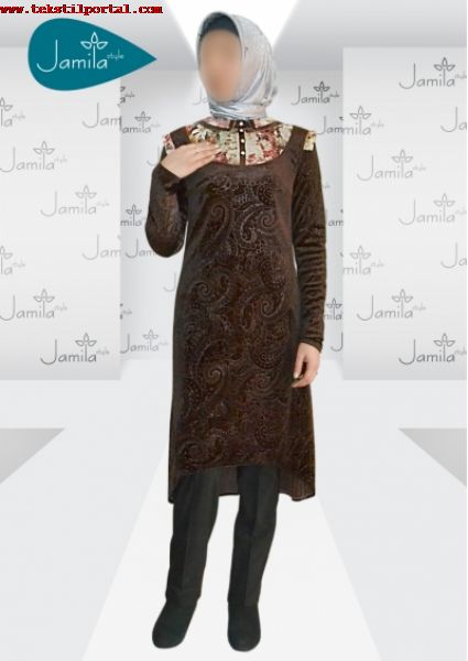 Jamila style  - Brand Jamila-  style produces and sells various kinds of Islamic dress.  
We are interested in reli