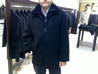 yakas� k�rkl� klasik y�n kaban.....classic coat with fur color...