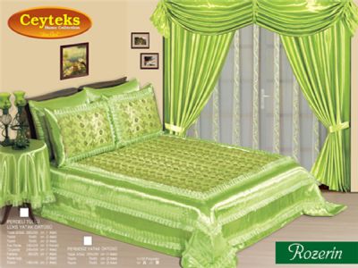 rozerin<br><br>yatak �rt�s� takImI ve ev tekstili �malat� ve yatak �rt�leri toptan sat��<br><br>ceyteks home collectIon
yatak �rt�s� ve ev tekstili