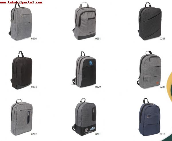 Backpacks, Computer bags, Fabric bags, School bags, Promotional bags manufacturer +90 553 951 31 34 Whatsapp