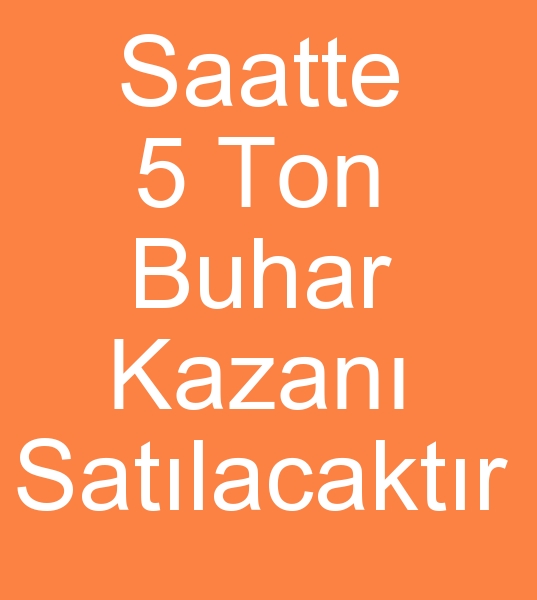 Saatte 5 ton buhar kazan, Satlk buhar kazanlar,  Satlk erensan buhar kazanlar,