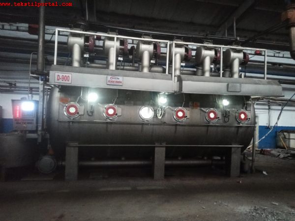 900 Kg  Fabric HT Dyeing Machine Will Be Sold   +90 506 909 54 19 Whatsapp<br><br>Attention to those looking for HT Fabric Dyeing machines for sale, or those looking for Used Fabric HT Dyeing machines!<br><br> 2010 Model HT Fabric Dyeing Machine, Second Hand Dilmak Fabric Dyeing Machine, 900 Kg Fabric Dyeing Machine, + Reserve tank, + 2 Dye containers , Eliar 7700 Programmer, Second hand fabric dyeing machine will be sold.<br><br> We are the supplier of Used Fabric Dyeing Machines of all capacities and features, Second hand Textile Finishing machines, Used fabric printing machines