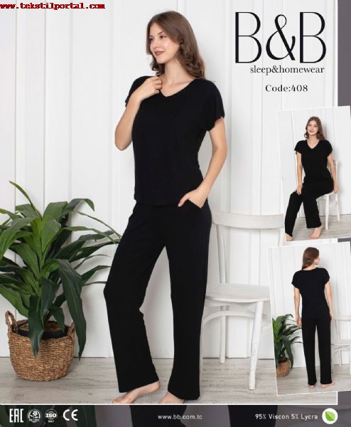 yumak dokulu pijama takm