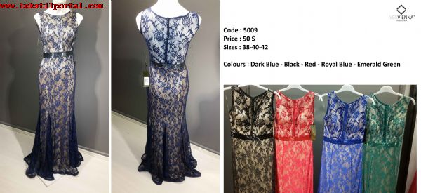 Wholesale Lace Evening Dresses<br><br>Our company is located in Osmanbey,   Istanbul and we are wholesaling womens evening dresses designed and manufactured by us.<br>
<br>
You can find details about each model inside the photo<br><br><br>Turkey dress manufactory, dressing in turkey, clothes from turkey, womens clothes in Turkey, textile clothing turkey, evening clothing, Women's evening dress, vening Women dress, evening dress, Textile manufacturers of Turkey, turkey women cloth manufacturers, stanbul textile, turkey textile, laleli textile, Turkey dress manufactory, merter textile, dressing in turkey, clothes from turkey, womens clothes in Turkey, textile clothing turkey, womens coctail dress, Women's evening dress,