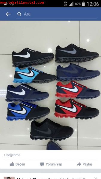 Marka erkek spor ayakkab Nike imalat. ok renk 7.6$