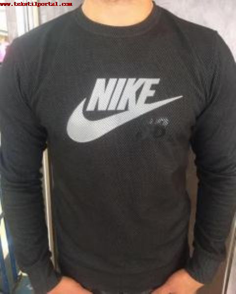 Nike ve Adidas marka ve yksek kalitede. Hoodies, ceket, kazak, spor pantolon