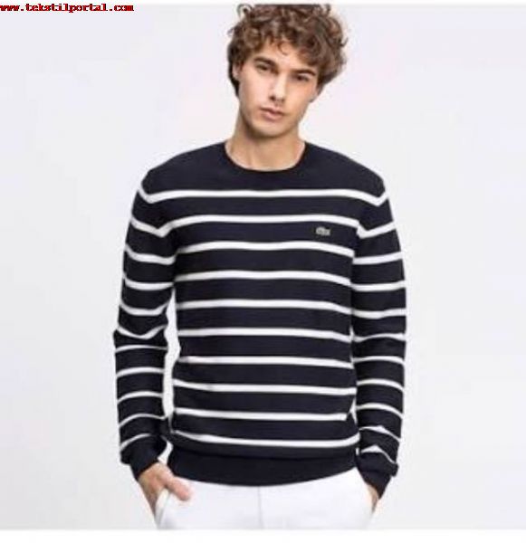 Stok, �mitasyon giyim, kazak erkek i�in