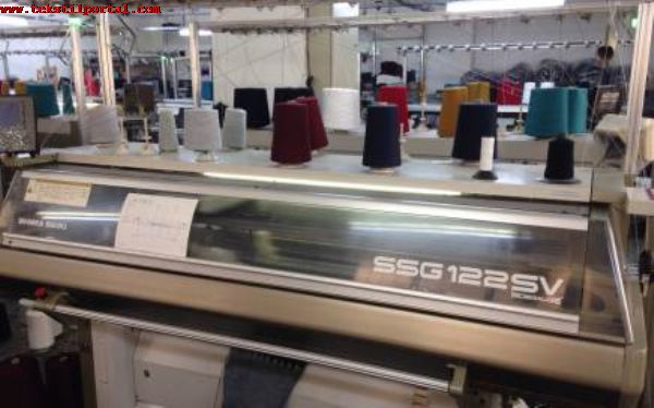 SSG 122 SV Shima knitwear machines, SSG 122 SV Shima tricot machines