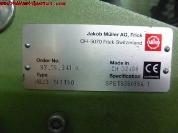 JACOB MULLER Label looms, JACOB MULLER Label weaving machine