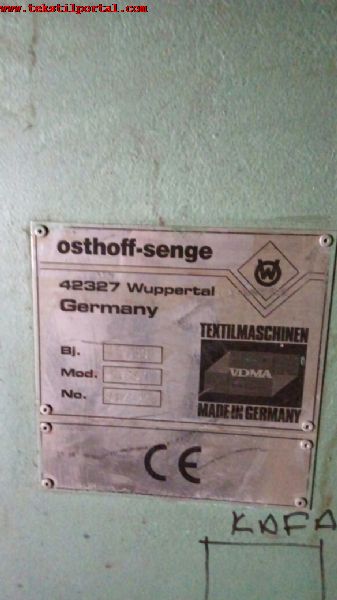 Satlk Osthoff gaze makinas, Satlk gazeleme makineleri