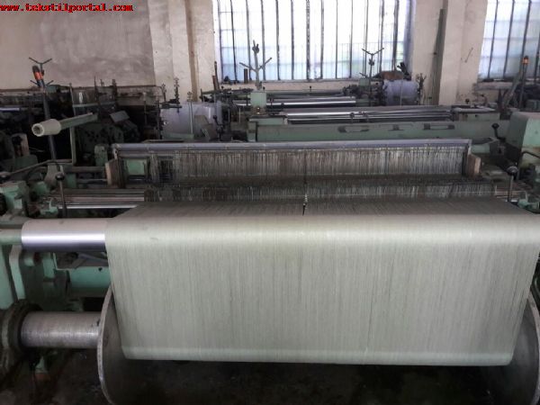 24 pices Russian Sulzer Weaving machines will be sold 