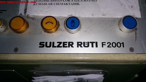SULZER F2001 dokuma makine