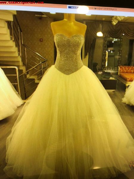 150 PIECES OF WEDDING DRESSES FOR SALE 
