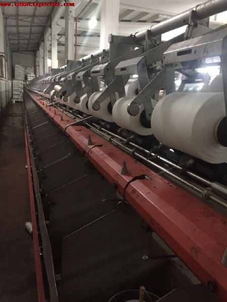 104 DIVISIONS VOLKMAN TWIST SPINNING MACHINE WILL BE SOLD 