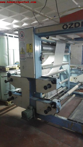 Satlk 160 cm Flekso bask makinesi