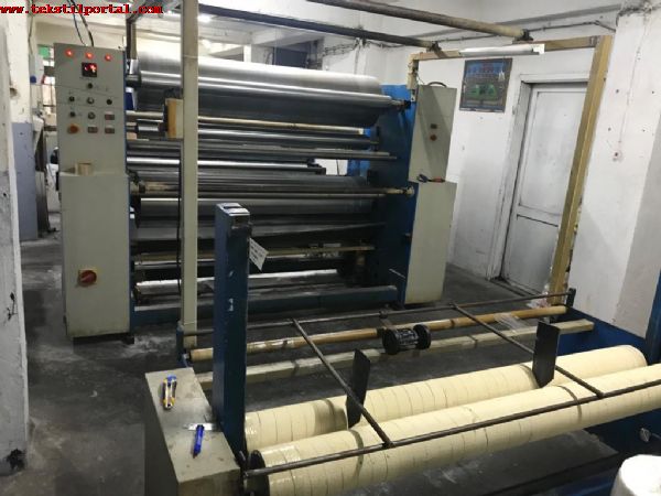 190 cm Laminasyon makineleri,  Satlk Kuma laminasyon makinesi, 3 Silindirli kuma laminasyon makineleri,