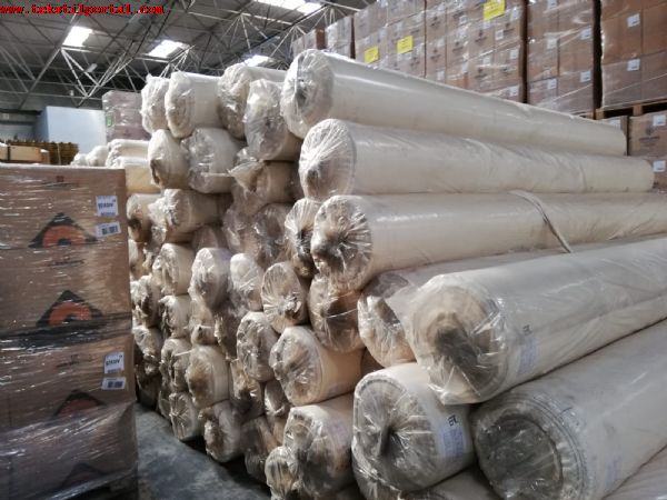 3.000.000 m2 Raw fabric will be sold<br><br>Kretone 145 gr / m2,  roll width of 3, 12 cm<br>
Flannel 168 g / m2,  roll width of 3.03 cm- 3.15 cm- 3.27 cm<br>
Minimum purchase 225000 m2<br>
m2 price is $ 0.3