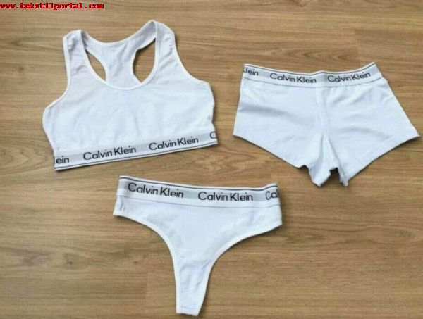 Toptan Calvin Klein kadn boxer seti satcs, Satlk Calvin klein bstiyer seti