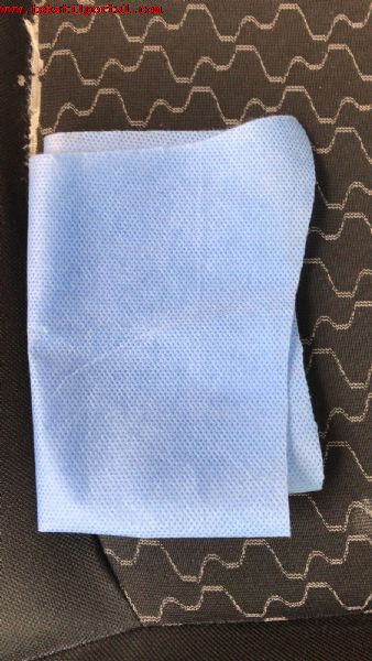 We are a 40 Grm Blue SMS Fabric seller