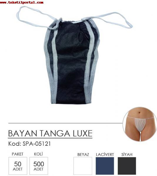 tek kullanmlk bayan tanga luxe