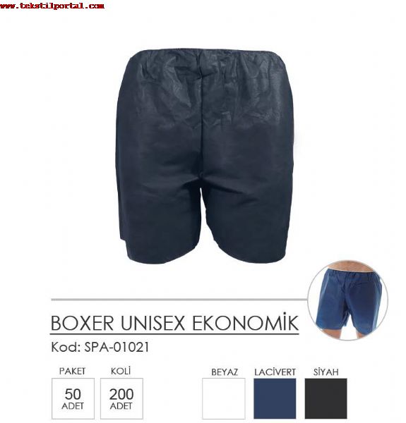unisex boxer imalatidan