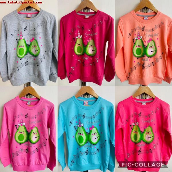 ocuk baskl sweatshirt imalats, ocuk bask Sweatshirt imalatlar