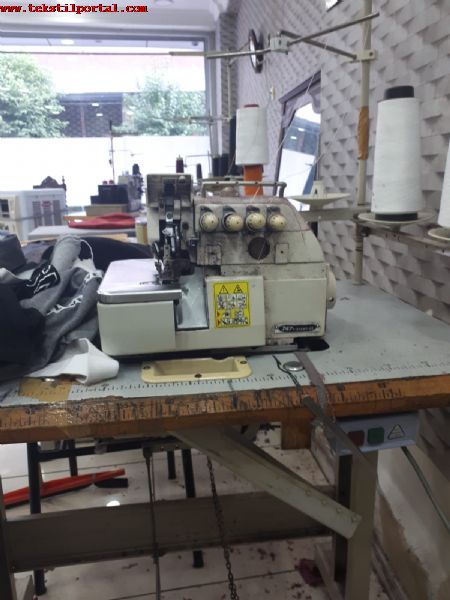 kinci el Suriba overlok makinesi,  Satlk suriba 4 iplik overlok makinas