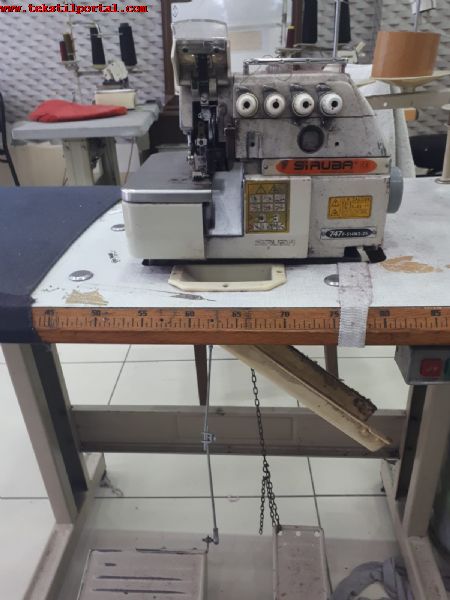 Satlk Suriba overlok makinas,  Satlk suriba 4 iplik overlok makinas
