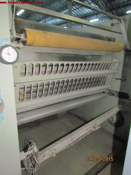 For sale knitted fabric ironing machine, Ferraro knitting ironing machine will be sold,
