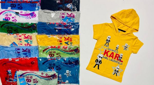 Istanbul children's t-shirts manufacturer, Istanbul children's summer wear manufacturer,