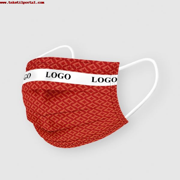We are a logo printed disposable mask manufacturer, Disposable mask exporter. 