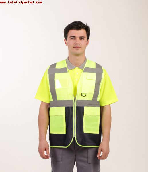 We are Manufacturer and Wholesaler of Reflective personnel clothing, Reflective vest, Reflective safety clothing<br><br>We are a wholesaler of Reflective personnel clothing manufacturer, Reflective vest manufacturer, Reflective safety clothing manufacturer and Reflective workwear manufacturer<br><br>
Our company produces reflective clothing<br>In our company, reflective personnel clothes, reflective construction site clothes, reflective traffic clothes, reflective road clothes, reflective vest, reflective construction site vests, reflective traffic vests, reflective ambulance vests, reflective ambulance personnel vests, reflective emergency clothes, manufactures, wholesales and exports winter clothing<br><BR>We are the manufacturer of company-specific logo printed reflective personnel clothing, We are the manufacturer of reflective workwear in return for order