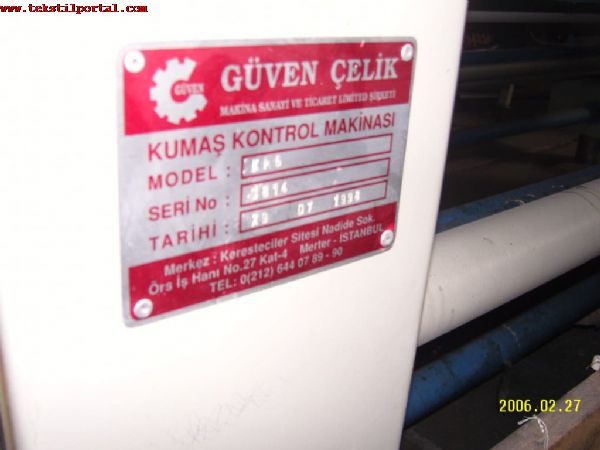 GVEN ELK KALITE KONTROL RULO SARIM